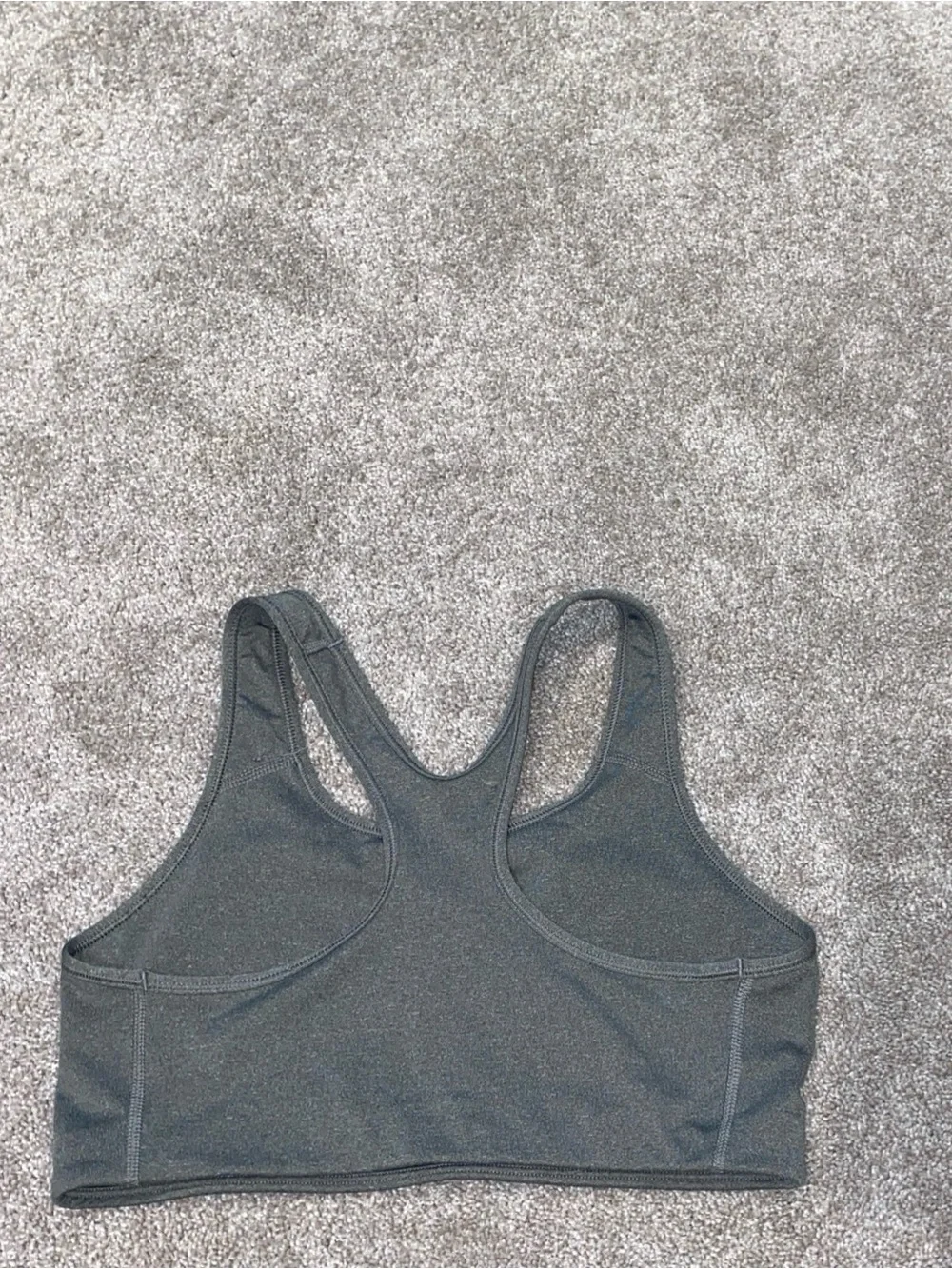 Nike Sports Bra Bundle Swoosh Medium Support Gray And Purple Size L Not Padded
